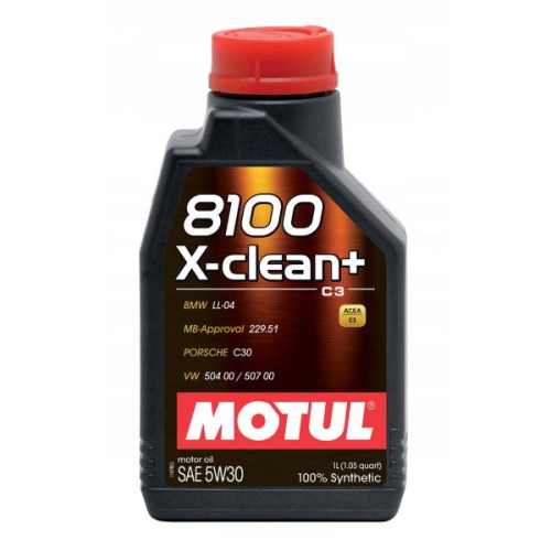 OLEJ MOTUL 8100 X-CLEAN+ 5W-30 1L